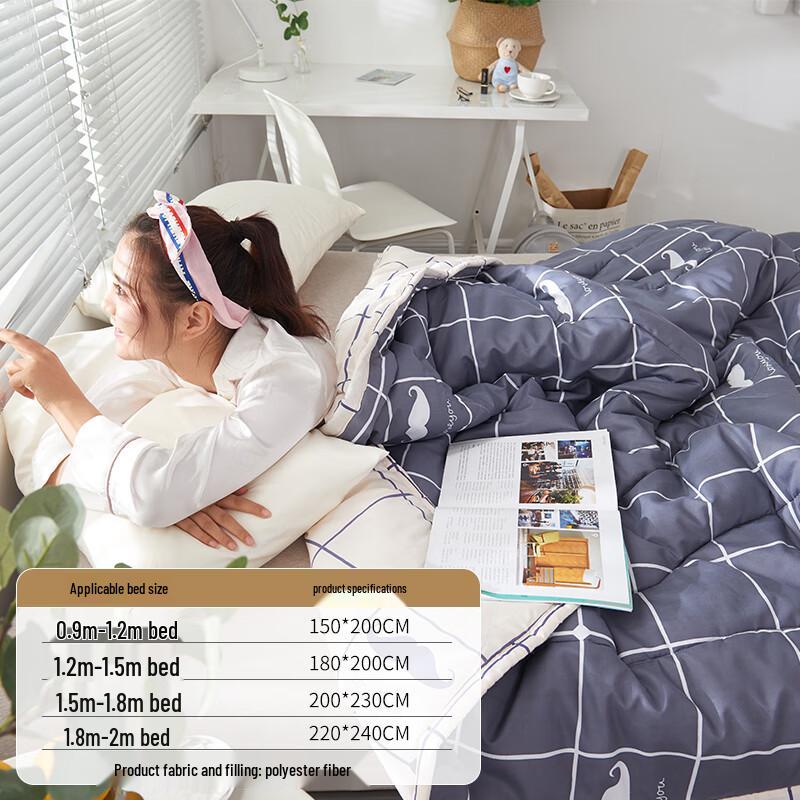 Nanjiren Class A Antibacterial Washable Summer Quilt 220cm*240cm