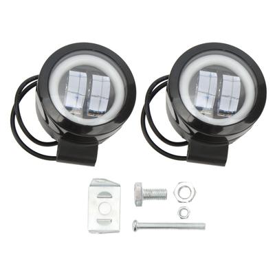 20 W 6500 K Feux de conduite moto LED Phare antibrouillard DRL Projecteurs auxiliaires pour camions Tout-terrain SUV VTT Architectural