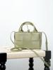 Gaoding Full Leather Vegetable Basket Inside And Outside Sheepskin Woven Handbag Mini Tote Bag Women's Single Shoulder Crossbody Bag