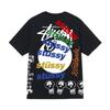 9 Amastudy T-shirt Uomo Donna Manica Corta Vestibilità Larga Cotone 270g Maglietta Casual Top