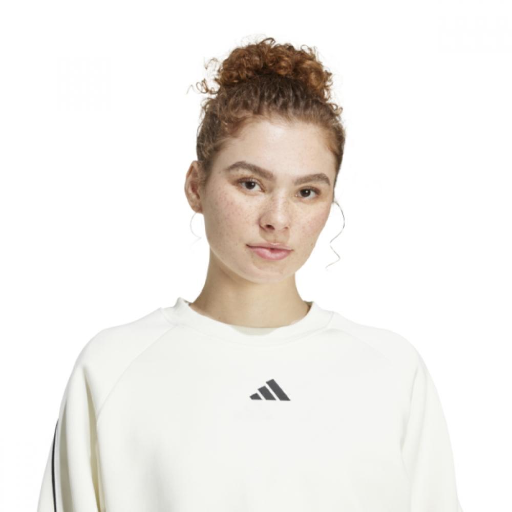 AdidaS Women S Crewneck SweatShirt Stadium 3 Stripe