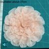 Elegant 37cm Artificial Peony Flower Large Satin Velvet Peony for Brooch Versatile DIY Wedding Dress Fake Flower Photo Props