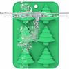1/2pcs Christmas Silicone Baking Molds Christmas Trees Diy Homemade Baking Tools Chocolate Mousse Cake Decoration Accessories