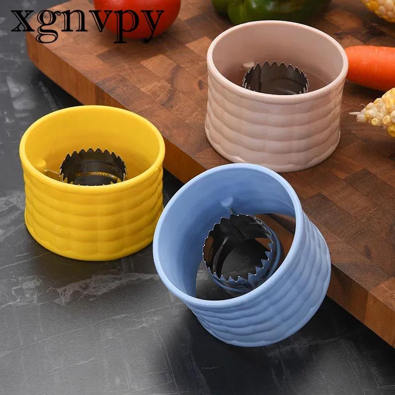 

xgnvpy Corn Stripper Peeler Cob Cutter Thresher Tool Fruit Vegetable Prep Kitchen Accessory Efficient Cob Remover Cooking Gadget