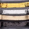 35mm Glitter Silver Gold Sequin Ribbon Trimmings Paillette Sequin Material Sewing Sequins Fabric Scrapbook Crafts