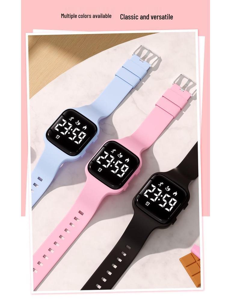 Kids' Smartwatch for Girls & Boys - Waterproof, Alarm Clock, Time-Only Sport Watch for Students