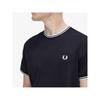 Fred Perry Fred Perry Twin Tip T shirT  102   Afpm2411588 102 