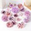 16/17/18/19Pcs Mix Artificial Rose Flower Heads Silk Home Room Table Decor Gift Garden Valentine's Day Decor Wedding Decoration