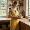 Adjustable Waterproof Apron Breathable Kitchen Apron Creative Cooking Apron  Nail Salons