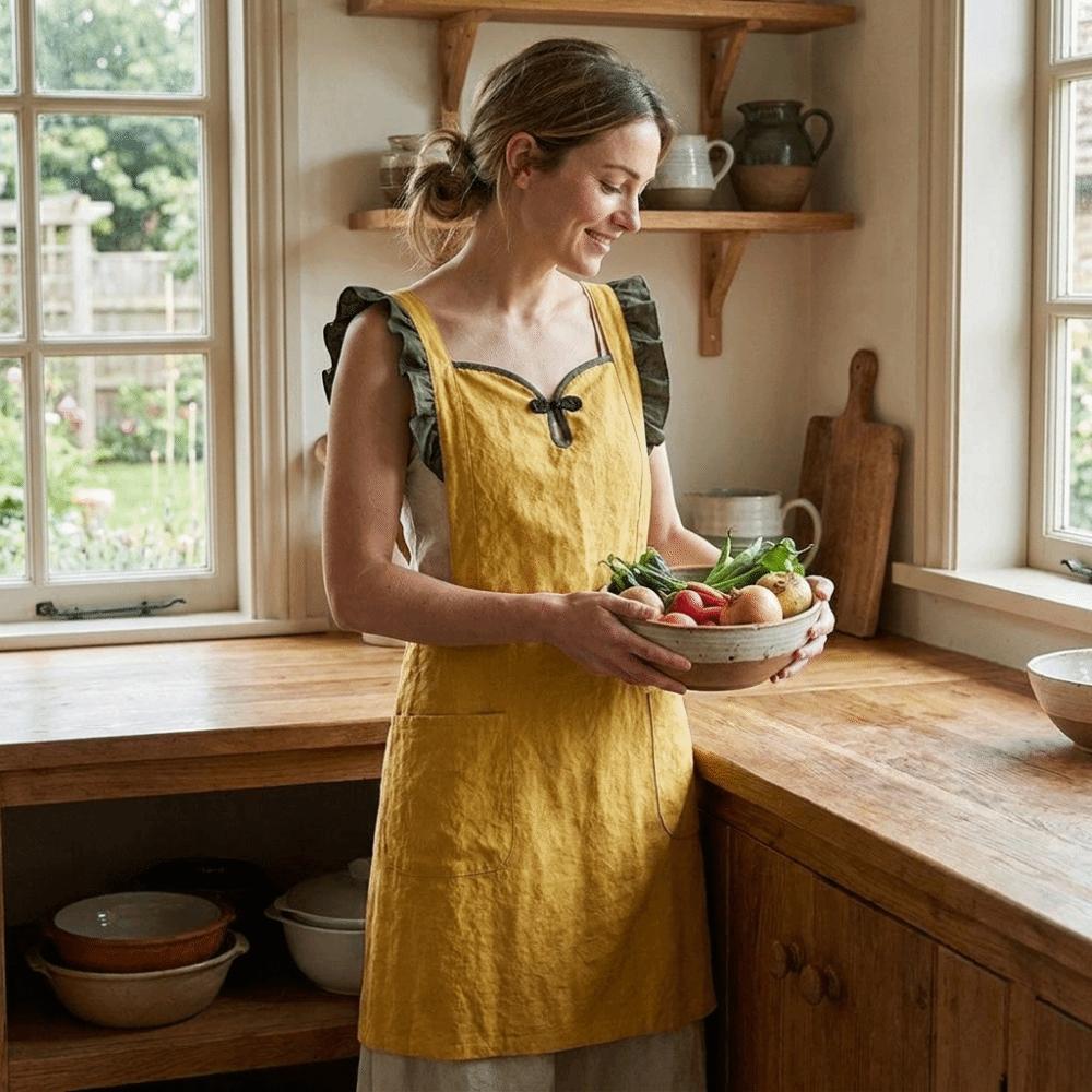 Adjustable Waterproof Apron Breathable Kitchen Apron Creative Cooking Apron  Nail Salons