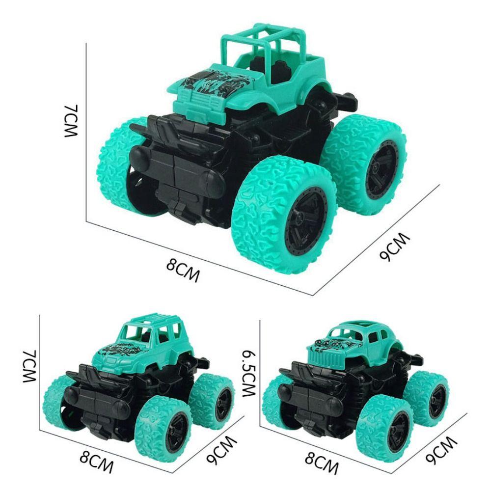 Rotated With 360° Graffiti Off-road Vehicle ABS Material Stunt Off-road Vehicle