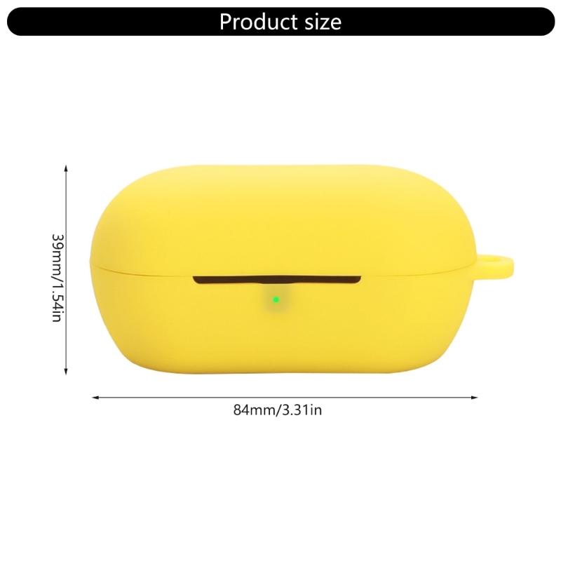 Silicone Earbuds Case Shockproof Cover Anti Slip Grip Dustproof for WF-C710N Wireless Headphones