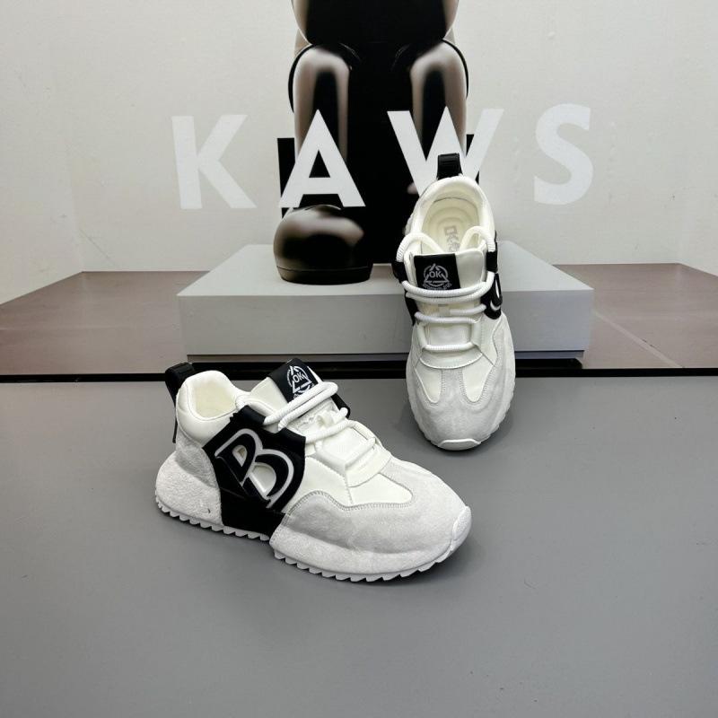 European station men's shoes summer versatile casual sports shoes men's high-end thick-soled heightening bag bottom dad trendy shoes