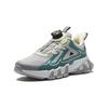 Anta Comfortable Versatile Trendy Shock Absorbing Wear Resistant Kids Casual Shoes Kids Casual Shoes Gray Green A312418861-1