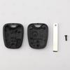 Replacement Remote Control Key Shell for Peugeot 206 207 307 C2 Straight Car Key