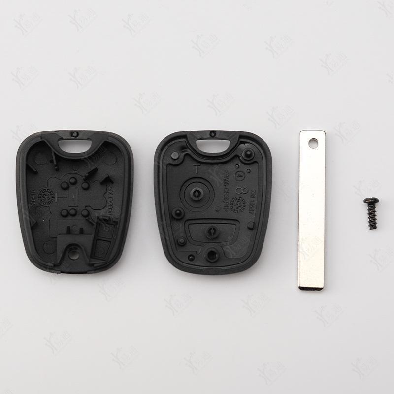 Replacement Remote Control Key Shell for Peugeot 206 207 307 C2 Straight Car Key