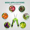 Garden Pruning Shears Anti-Slip Labor-Saving Flower Pruning Shears Elbow/Straight Blade Shears Brush Trimmer For Pruning Picking