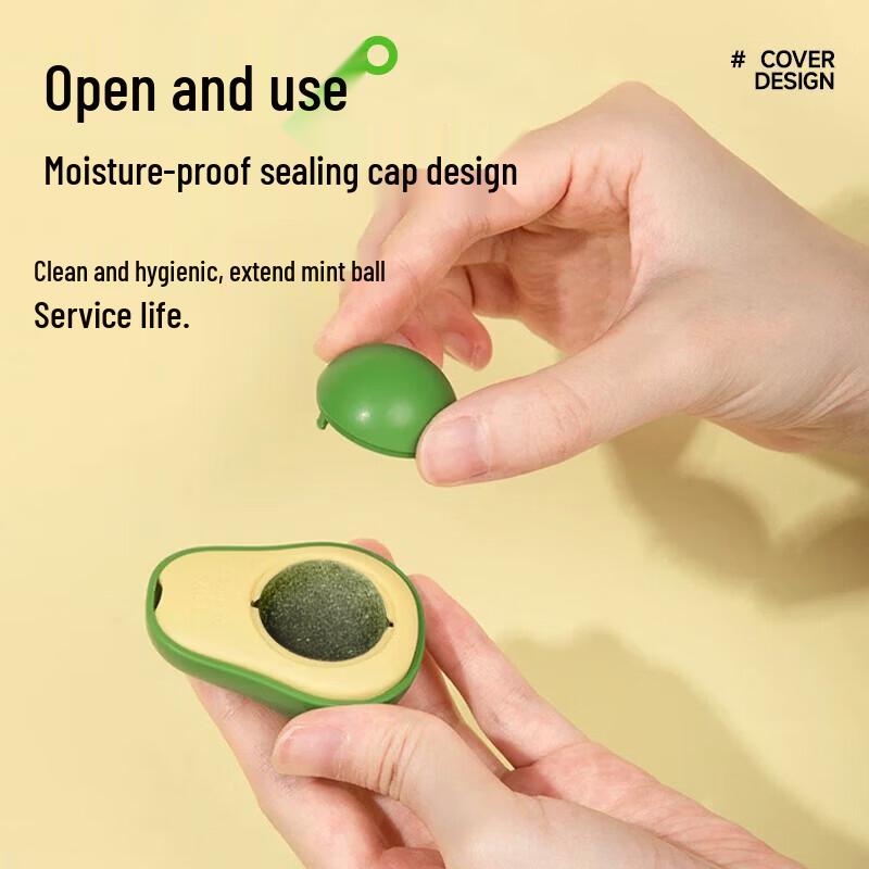 Avocado Catnip Ball Toy (10-Pack)
