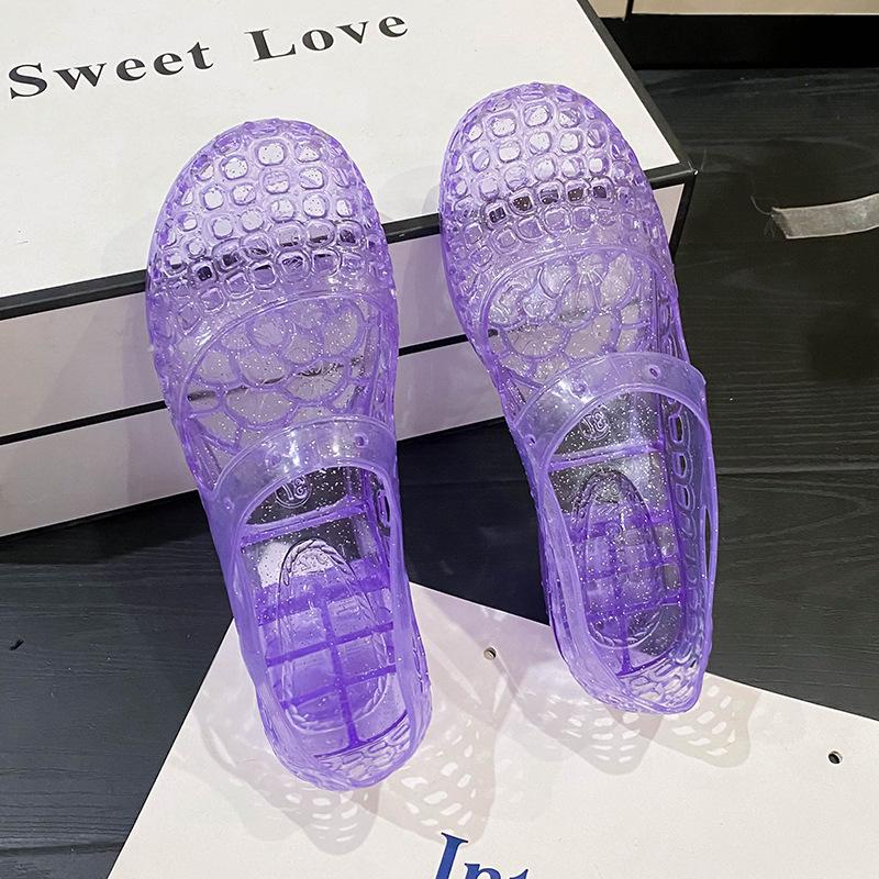 Women's Versatile Non-slip Wedge Heel Sandals: Closed-Toe, Breathable, Outdoor, Hollow-Out Design