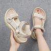 36-40 Teen Couple Simple Fashion Velcro Casual Sandals Beach Shoes