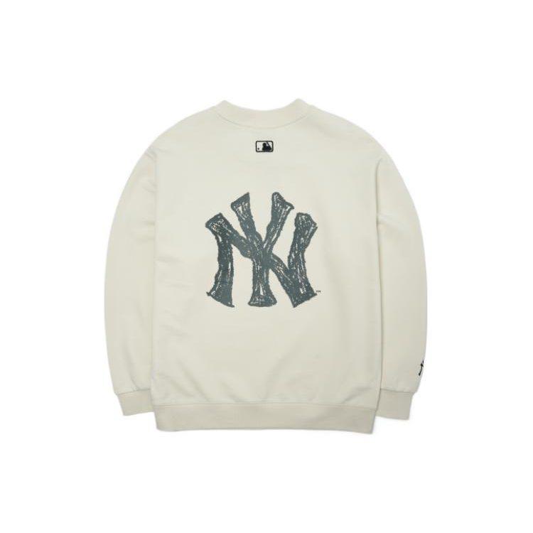 MLB Mega Bear FW22 Sweatshirt Unisex Ecru 3AMTE0124-50CRS