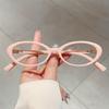 Oval Glasses Women  New Vintage Korean Style Blue Light Blocking Optical Frames Trendy Simple Decorative Eyeglasses