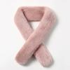 Lara Fur Scarf Petit-Pink
