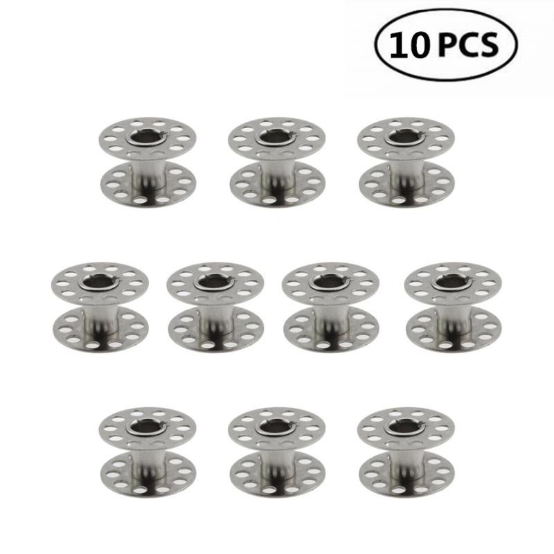 

10pcs Sewing Machine Metal Bobbins Replacement Bobbins for Craft Sewing for Brother for Janome for Singer Machines 2CM