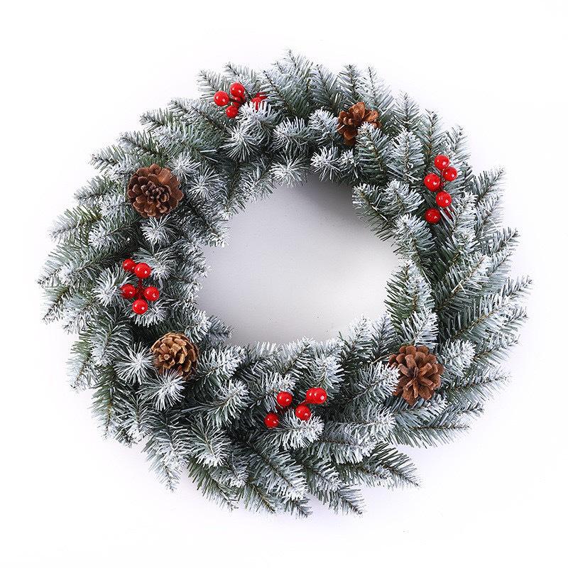 Popular Christmas Wreath - Available In Sizes 30/40/45/50/60CM for Malls and Hotels