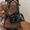 Vintage Luxury PU Leather Ladies Handbags Fashi Commute Women's Business Shoulder Bags Underarm Bag Female Large Tote Purse