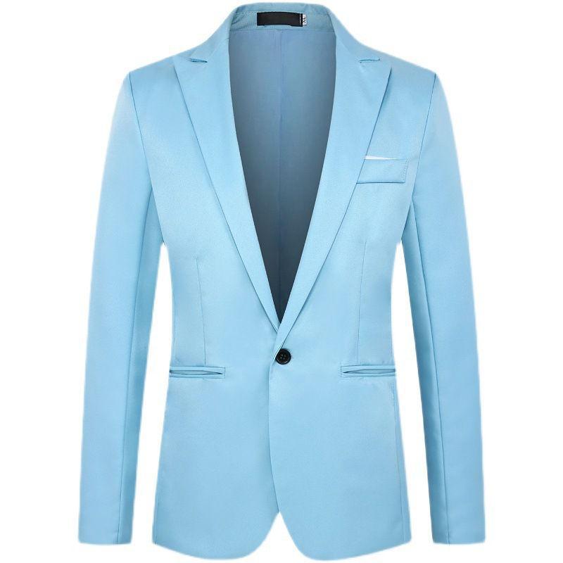 Suit New Fashion Men's Business Casual Suit Slim Fit Small Blazer