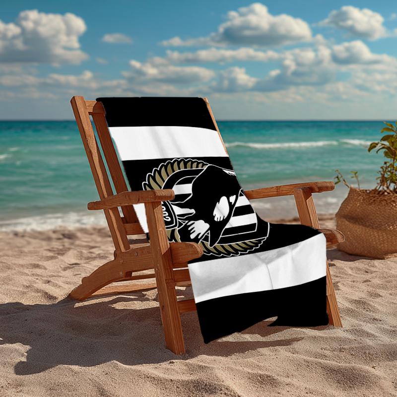 Collingwood Mode Strandtuch: Ideal für Sommerabenteuer, Weich, saugfähig und schnell trocknend, geeignet zum Schwimmen und Baden