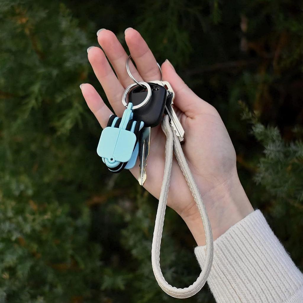 Hair Tie Organizer Hair Band Organizer Portable Designs Hair Tie Storage Solution Plastic Texture for Busy Lifestyles