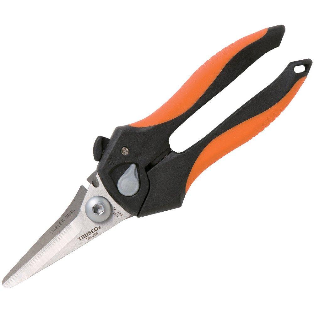 

TRUSCO Ножницы 210 x 67 x Универсальные (Прямой тип), 7,9 мм, TBH-205