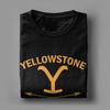 Yellowstone Dutton Ranch T-Shirts Men  Vintage Cotton Tee Shirt Crew Neck Short Sleeve T Shirts Gift Idea Tops