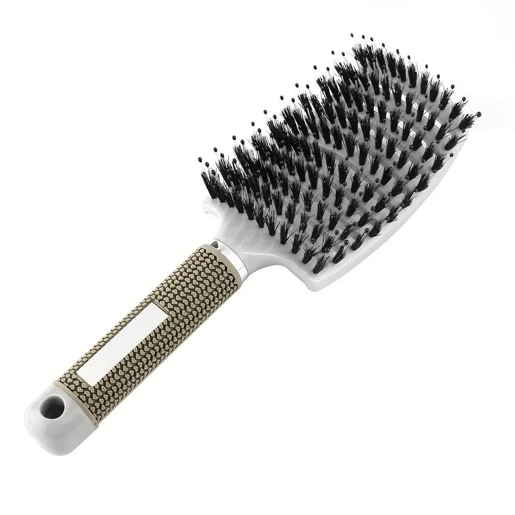 Professional Hair Comb for Scalp Massage Detangling Brush for Wet Curly Hair Wide Tooth Comb for Thick Hair Barber Styling Tools