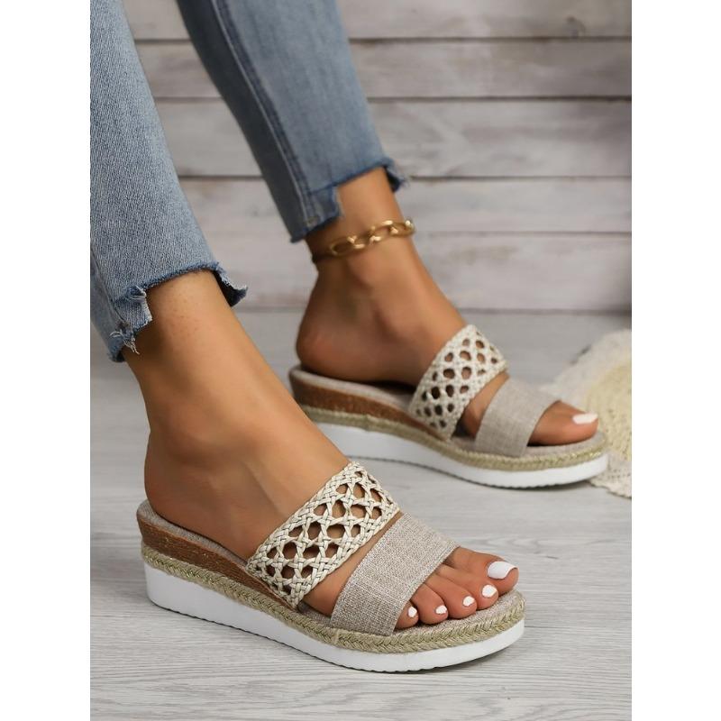 New Plus-size Sole Platform Fish Mouth Sandals for Women