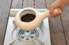 Nankai Tsusho Rokusan Tokoname Roaster WH H10 W14 D24 Size Approx. 0713-005