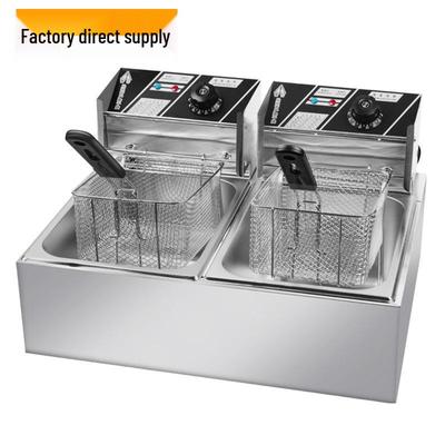 Frytkownica elektryczna o dużej pojemności 110V/220V - Standardy US, Europejskie, UK - Darmowa wysyłka