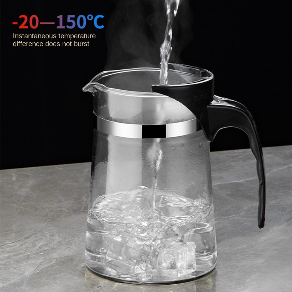 With ABS Handle Glass Teapot Heat-resistant Filter Tea Cup Durable Separation Bubble Teapot