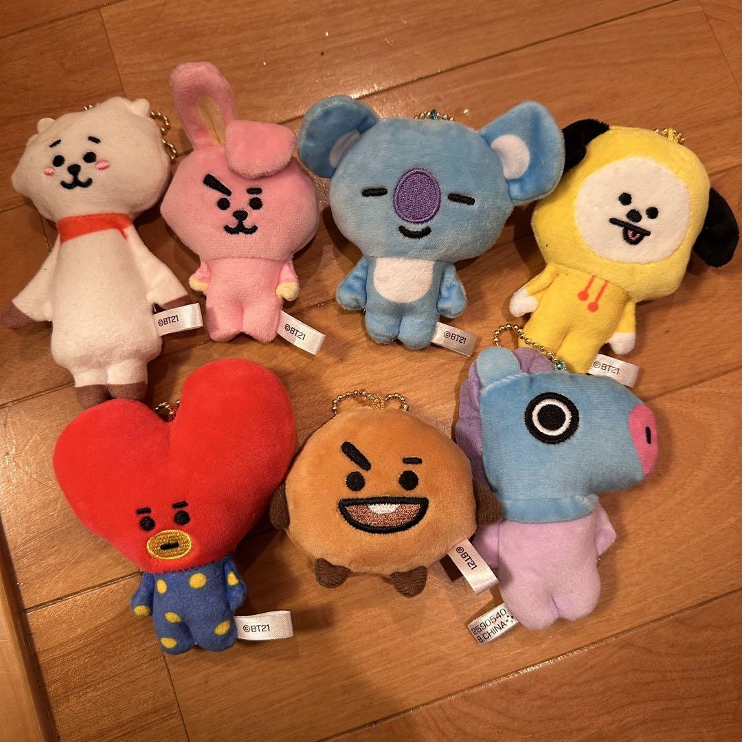 

[USED] BT21 Fluffy Mascot All Types Complete