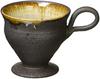 Marui Seito Shigaraki Ware Hechimon Demitasse šálek s hnědou etiketou