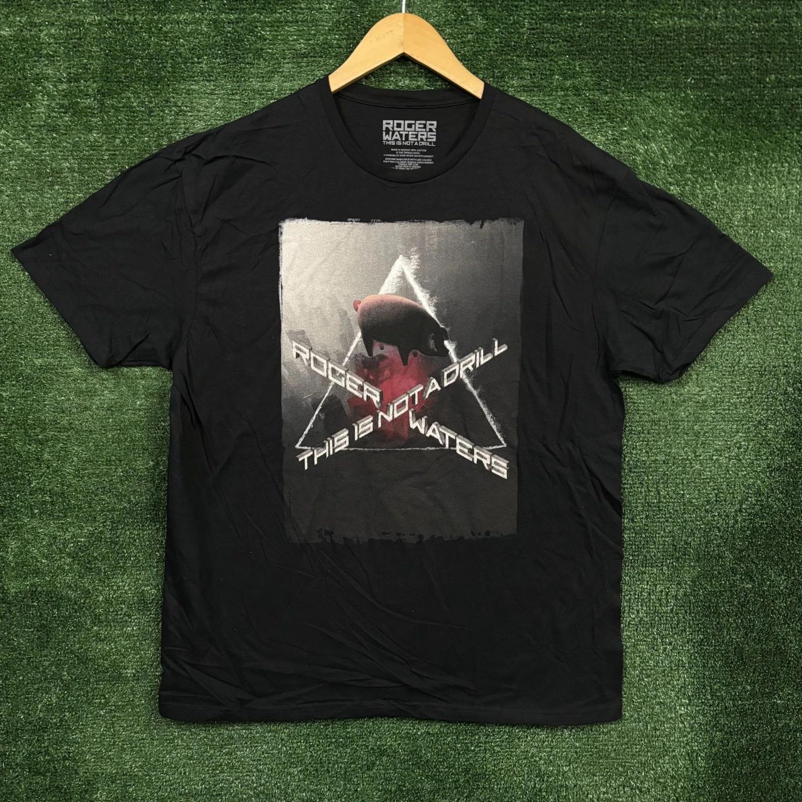 Roger Waters  This Is Not A Drill  Concert Tour Graphic Rock T-shirt Size XL L