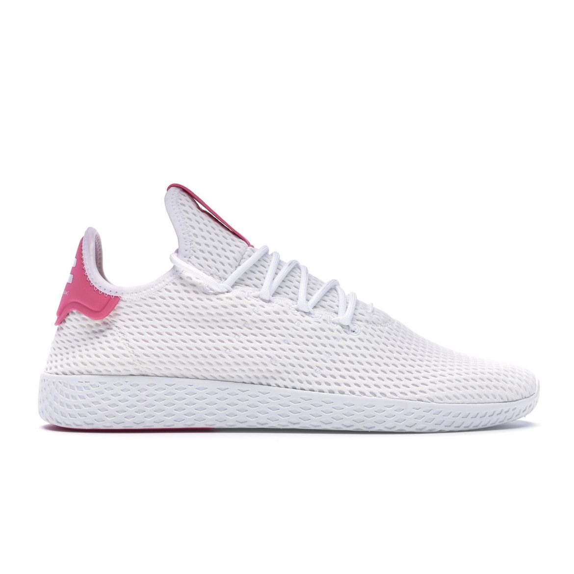 

Кроссовки унисекс Adidas Pharrell x Tennis Hu White Pink BY8714