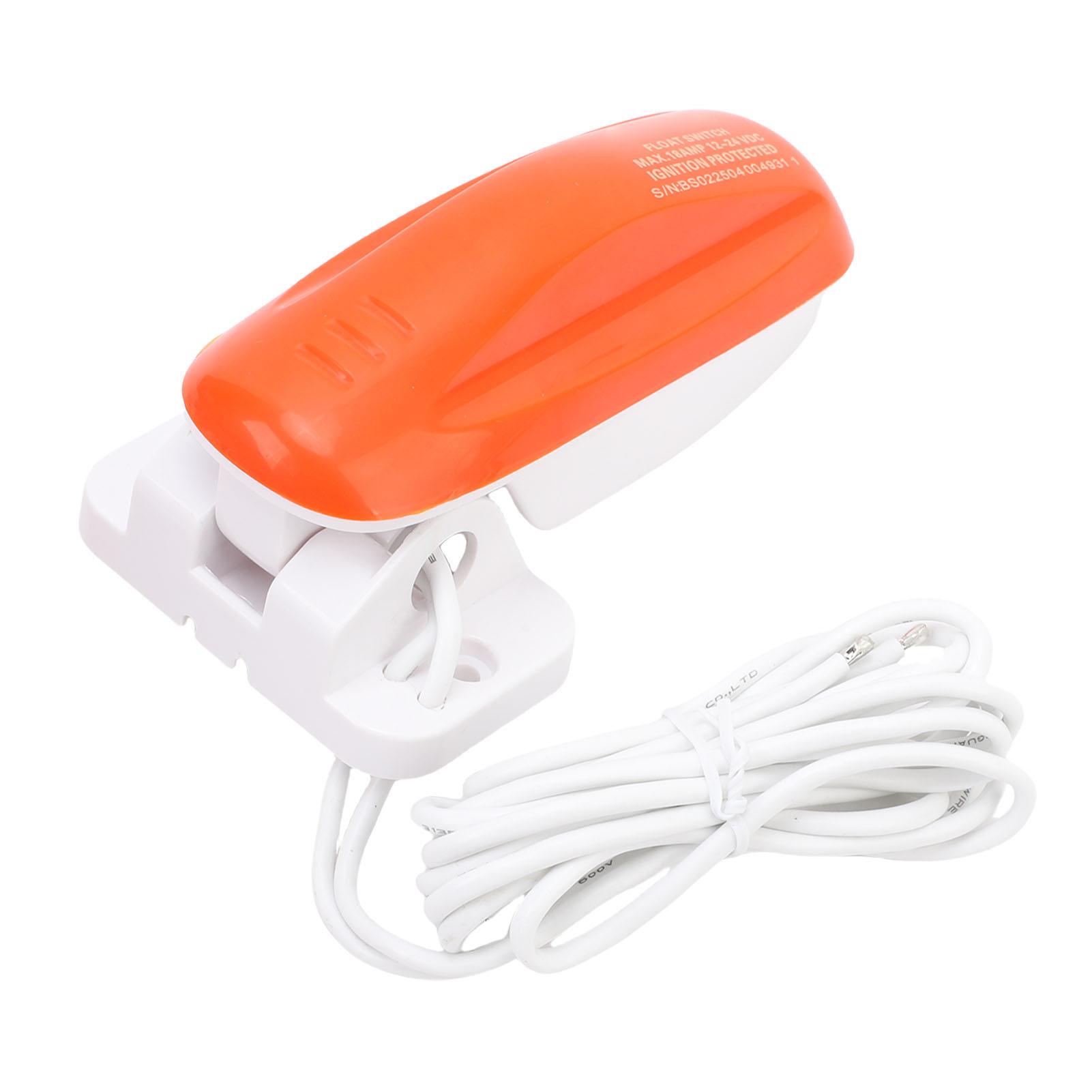 

Automatic Boat Bilge Pump Float Switch Water Flow Automatic Power Off Submersible Water Pump Float Switch for 12V 24V