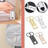 Paar Schlüsselanhänger Set Jubiläum Datum Gravierte Schlüsselringe Personalisierte Edelstahl Schlüsselanhänger für Paare Geschenk