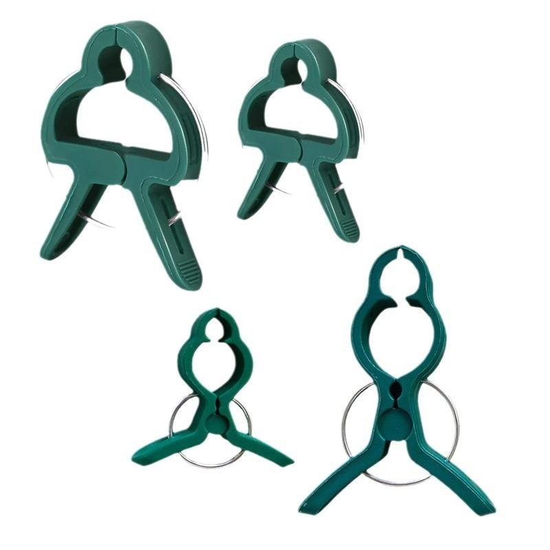 Gardening Fixing Clips Set With Ties For Home Plant Support And Climbing Vegetables