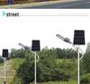 Solar Street Light Set with Pole - LED Outdoor Lighting for Rural Projects