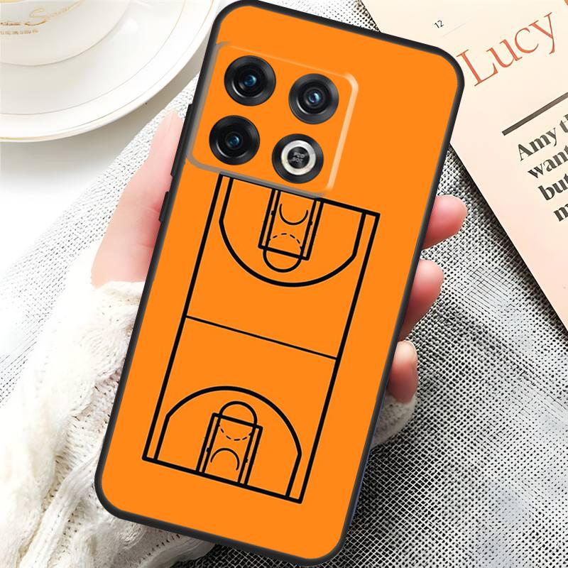 Basketball Court Cover For OnePlus 13R 15 13 13T 12 12R 10T 11 10 Pro OnePlus Nord 5 CE 3 4 Lite N20 N30 Case