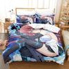Kawaii Anime Lilith Asami Trinity Seven Bedding Set Single Twin Full Queen King Size Bed Set Adult Kid Bedroom Duvet cover Sets